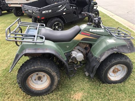 View our entire inventory of New Or Used Kawasaki Four Wheelers. . Kawasaki bayou 300 4x4 for sale